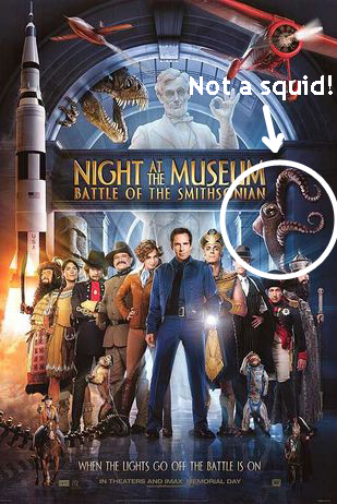 Night at the Museum 2 Poster Photo Courtesy of IMDB.com & Edited by Ariel E.M. Servadio
